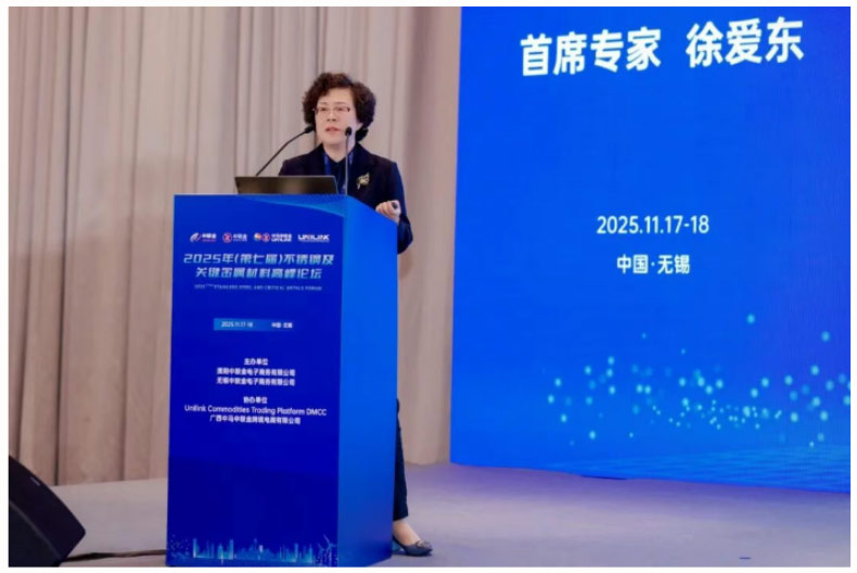 Xu Aidong, Special Consultant to the Nickel and Cobalt Branch of the China Nonferrous Metals Industry Association