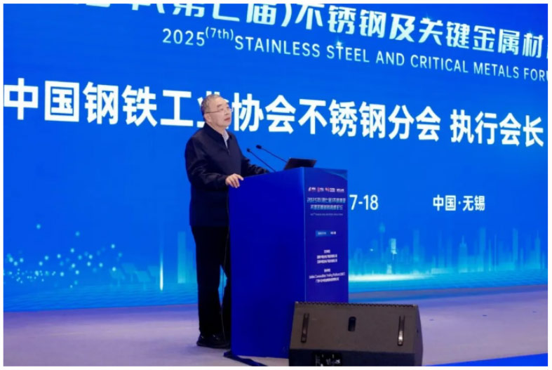 Zhang Zhifang, Executive Vice President of the Stainless Steel Branch of the China Iron and Steel Association